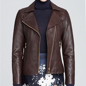 VINTAGE KATE SPADE NEW YORK Linnea Moto Leather Jacket Size 2